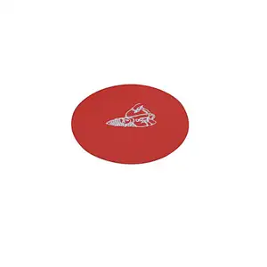Red Round Absorbent Paper Coasters for Beer/Milk/Wine/Drink